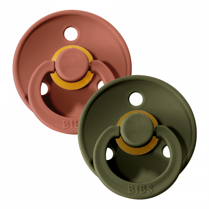 Set 2 suzete Bibs Colour – Woodchuck Hunter Green accesorii imagine 2022 protejamcopilaria.ro