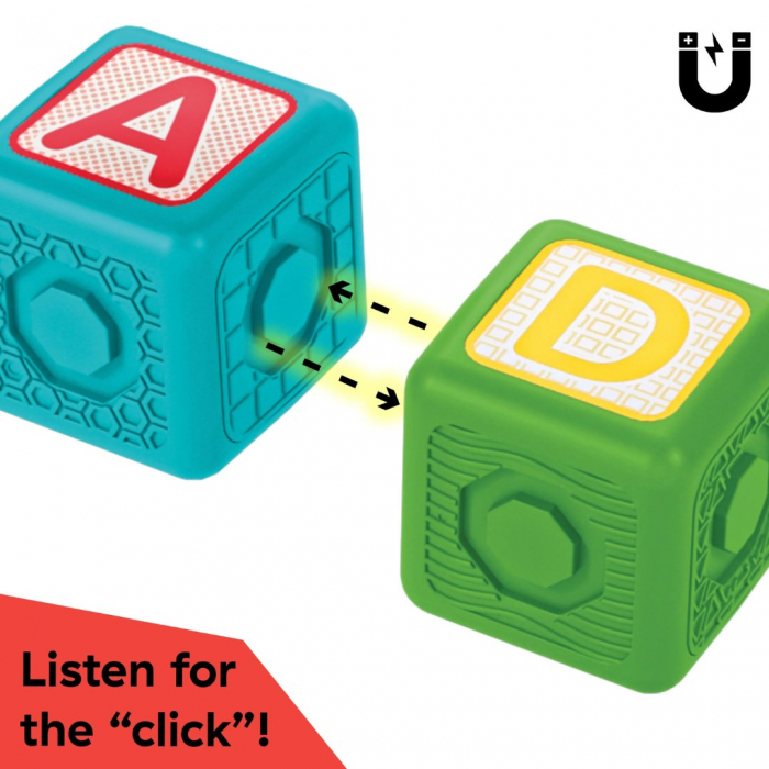 Baby Einstein - Blocuri magnetice de activitati, "Bridge & Learn" din 15 piese [10]