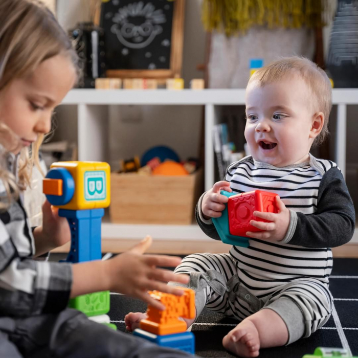 Baby Einstein - Blocuri magnetice de activitati, "Bridge & Learn" din 15 piese [8]