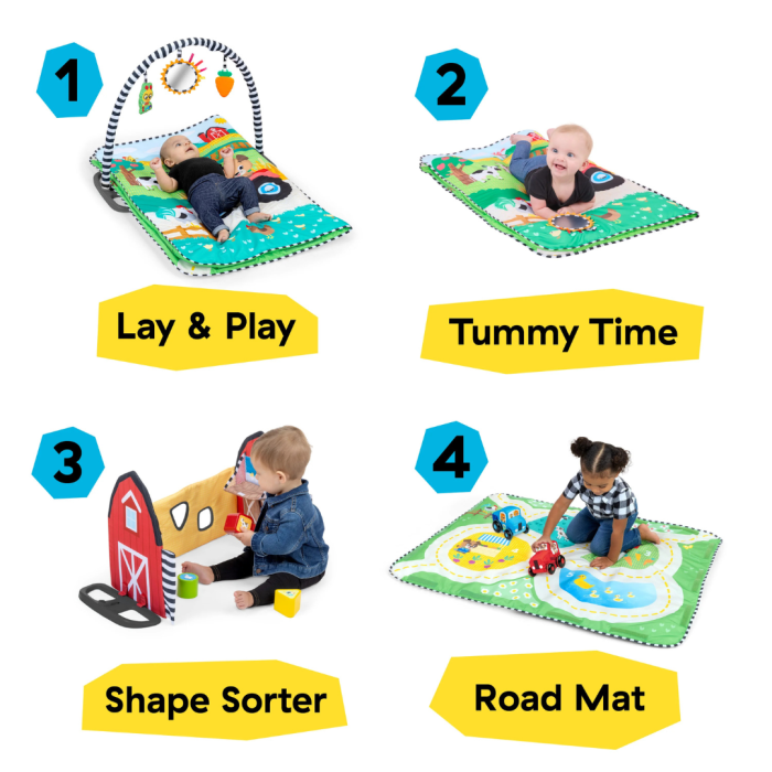 Baby Einstein - Centru de activitati Farm Explorers Busy Barnyard Grow With Me [8]