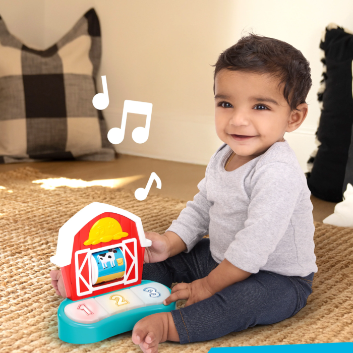 Baby Einstein - Centru de activitati jumper Farm Explorers Jump & Learn Barnyard [2]