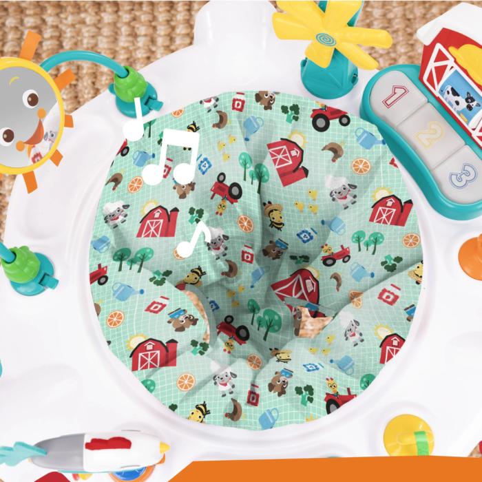 Baby Einstein - Centru de activitati jumper Farm Explorers Jump & Learn Barnyard [3]