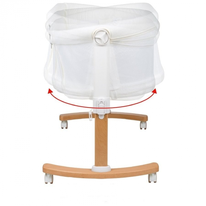 BabyGo - Patut co-sleeper 2 in 1 Amila, Creme [4]