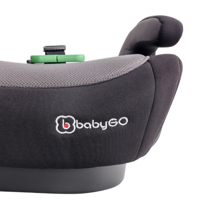 BabyGo - Scaun auto booster Bursa IV Black, 125-150 cm, certificat R129 [4]