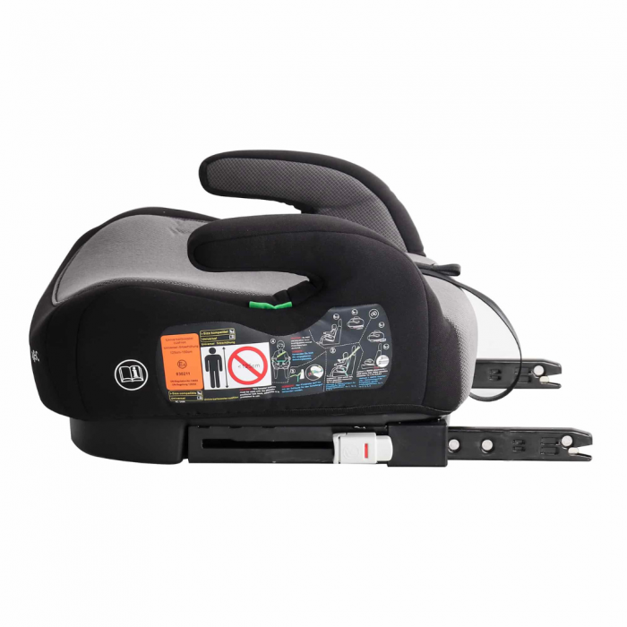 BabyGo - Scaun auto booster Bursa IV Black, 125-150 cm, certificat R129 [3]