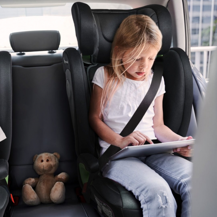 BabyGo - Scaun auto i-Size SafeChild Black, 100-150 cm, certificat R129 [6]