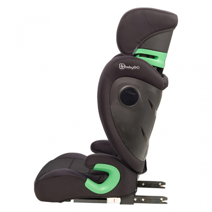 BabyGo - Scaun auto i-Size SafeChild Black, 100-150 cm, certificat R129 [3]