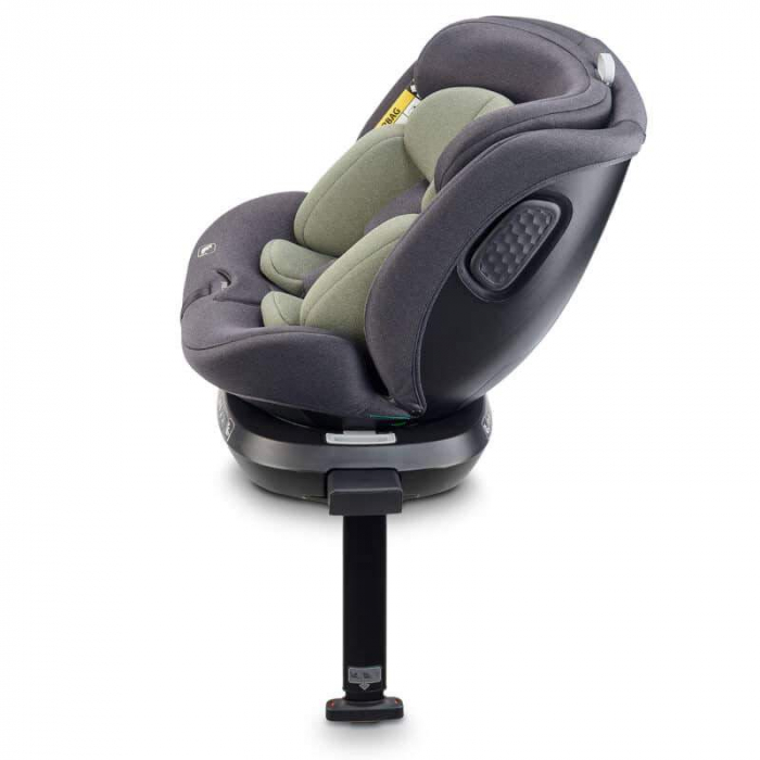 BabyGo - Scaun auto rotativ cu isofix, MOVE360 Green, 40-150 cm, certificat R129 [9]