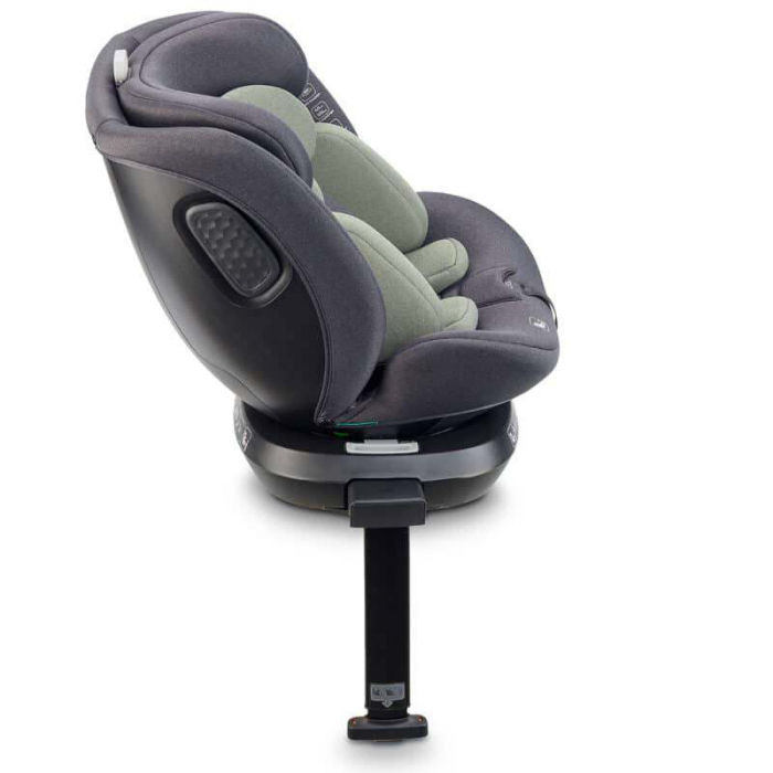 BabyGo - Scaun auto rotativ cu isofix, MOVE360 Green, 40-150 cm, certificat R129 [11]