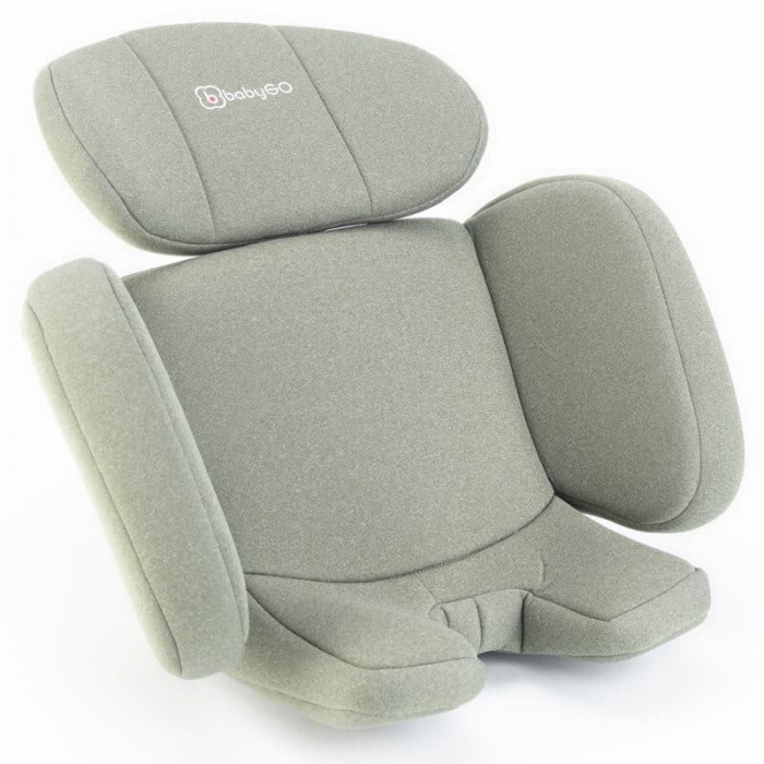 BabyGo - Scaun auto rotativ cu isofix, MOVE360 Green, 40-150 cm, certificat R129 [13]