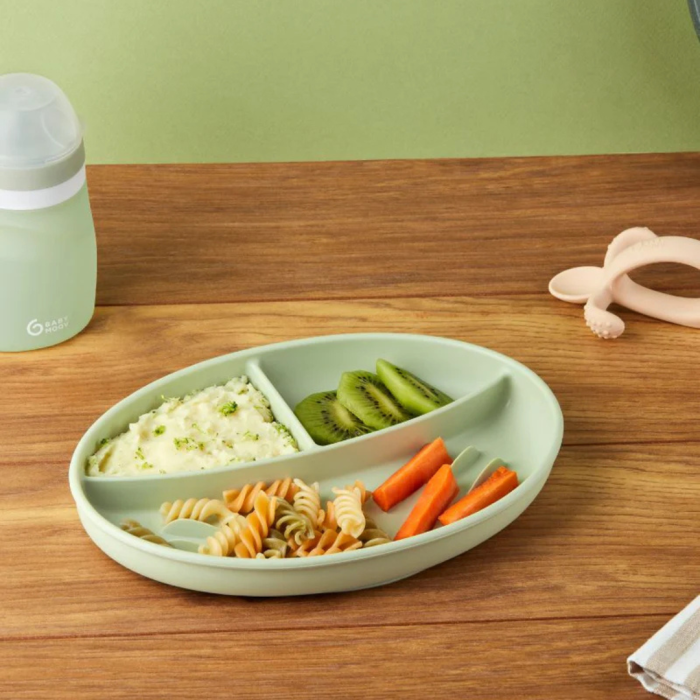 Babymoov - Farfurie compartimentata din silicon cu 3 secțiuni - Mix'n'Match [2]