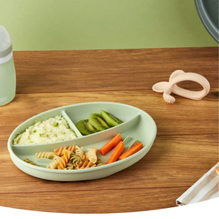 Babymoov - Lingurita bebe 2-in-1 din silicon, pentru diversificare si dentitie [5]