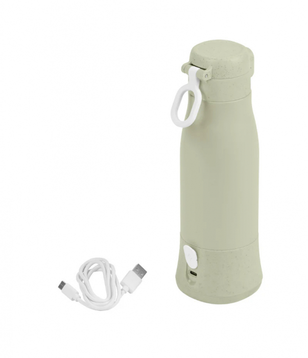 Babymoov - Moov & Feed Incalzitor de biberoane portabil si reincarcabil, Sage Green [6]