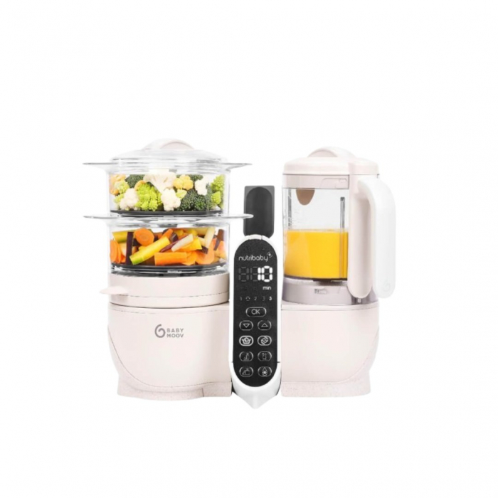 Babymoov - Robot multifunctional 5 in 1 Nutribaby (+) Mineral Beige [7]