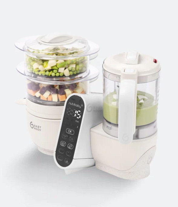 Babymoov - Robot multifunctional 5 in 1 Nutribaby (+) Mineral Beige [6]