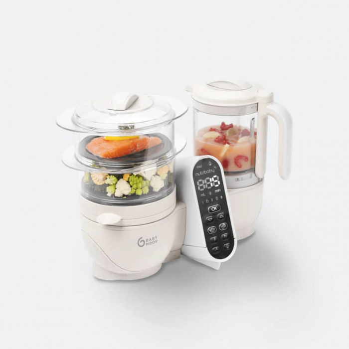Babymoov - Robot multifunctional 5 in 1 Nutribaby (+) Mineral Beige [2]