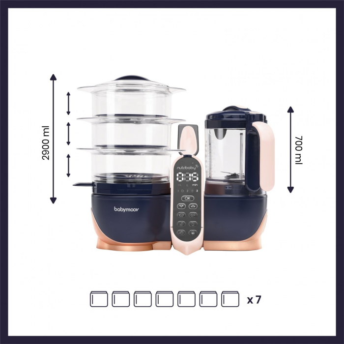 Babymoov - Robot multifunctional 5 in 1 Nutribaby (+) XL [11]