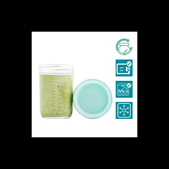 Babymoov - Set 4 boluri gradate din sticla, 220 ml [3]