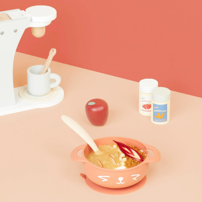 Babymoov - Set de hranire Taste' ISY din silicon, Vulpita [5]