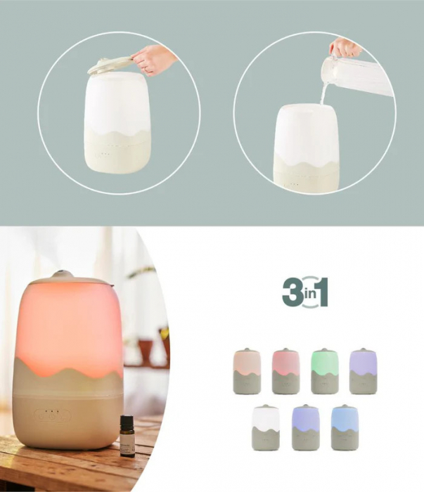 Babymoov - Umidificator Digital 3 in 1 cu Ultrasunete Wave [3]