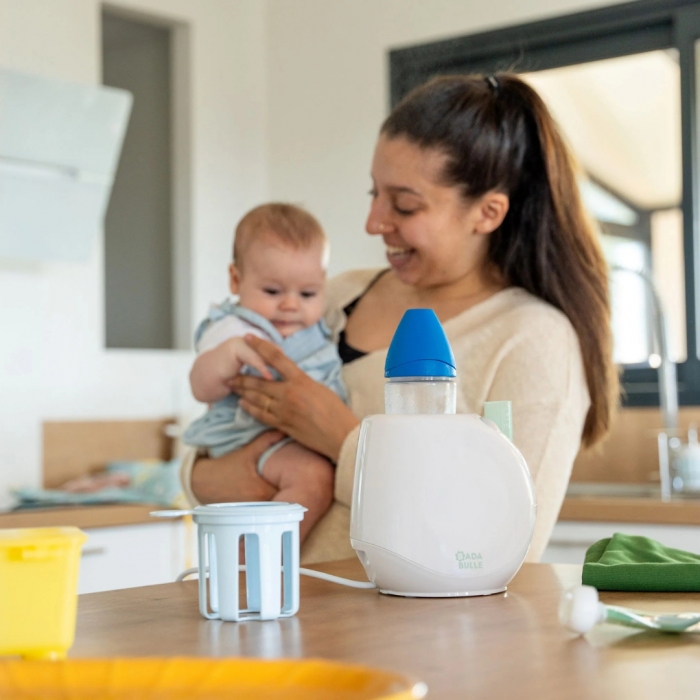 Badabulle – Incalzitor de biberoane/borcane pentru casa si masina Easy+ Pastel [5]