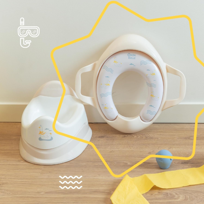 Badabulle - Reductor WC cu manere, Pescarus [5]