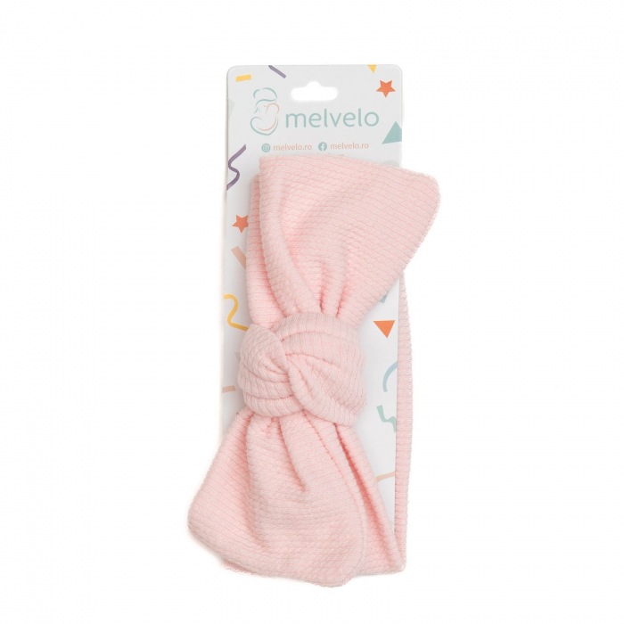 Bentita lata, bebe, funda cu  nod, bumbac, Melvelo, Rope - Blossom [2]