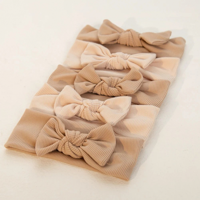 Bentita lata, bebe, funda cu nod, poliester, Melvelo, Classic - Cream [4]