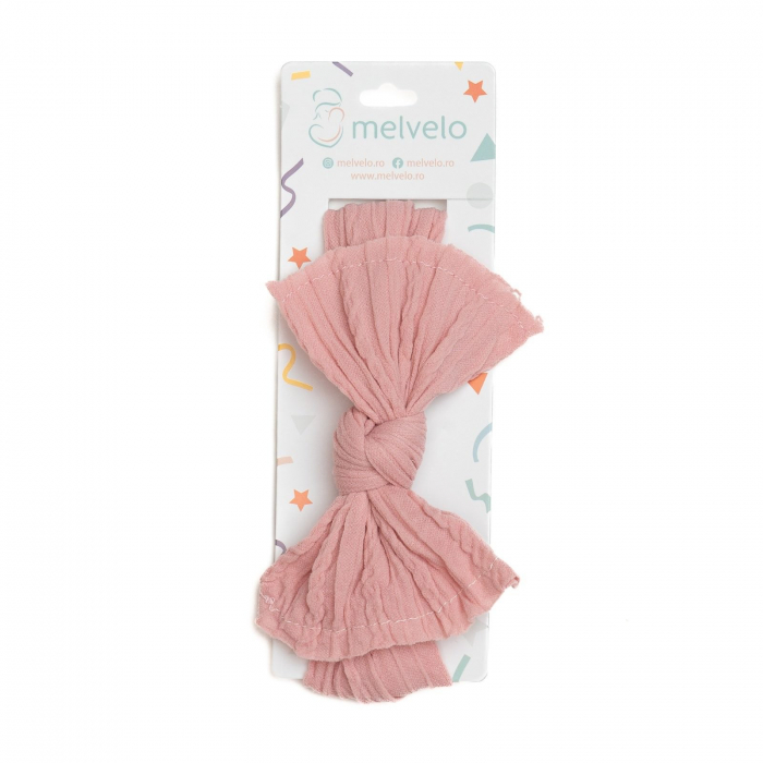 Bentita lata, bebe, funda cu nod, spandex, Melvelo, Knitwear - Blossom [2]