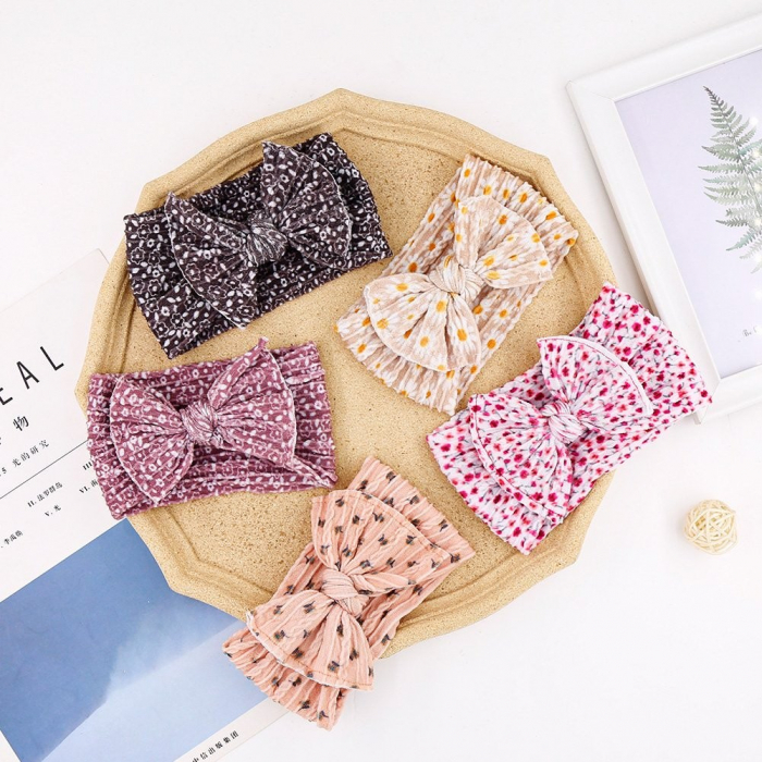 Bentita lata, bebe, funda cu nod, spandex, Melvelo, Knitwear - Earth [3]