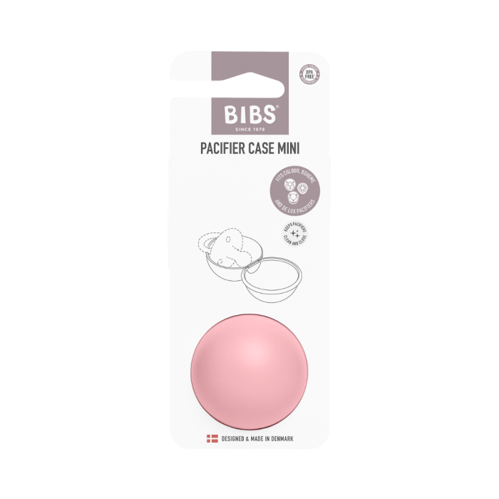 BIBS - Cutie pentru suzeta Pacifier Case Mini, Baby Pink [2]