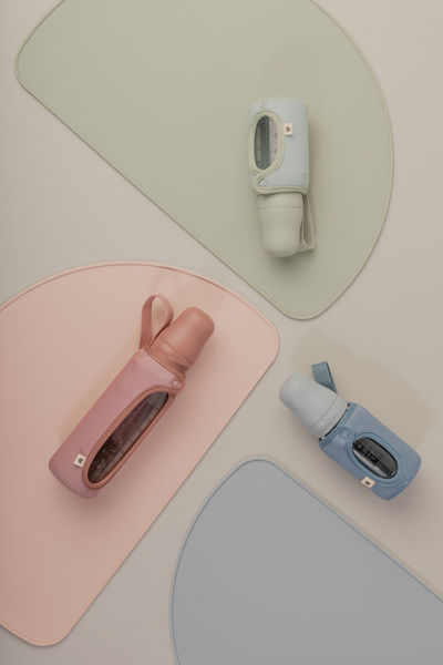 BIBS - Husa pentru biberonul din sticla 110 ml, Iron [4]