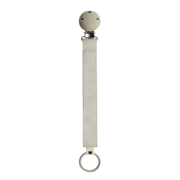 BIBS - Lantisor clip Ribbon pentru suzeta, Sand [1]