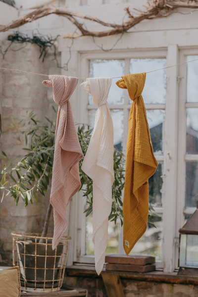 BIBS - Muselina Swaddle 120x120 cm, Sand [2]