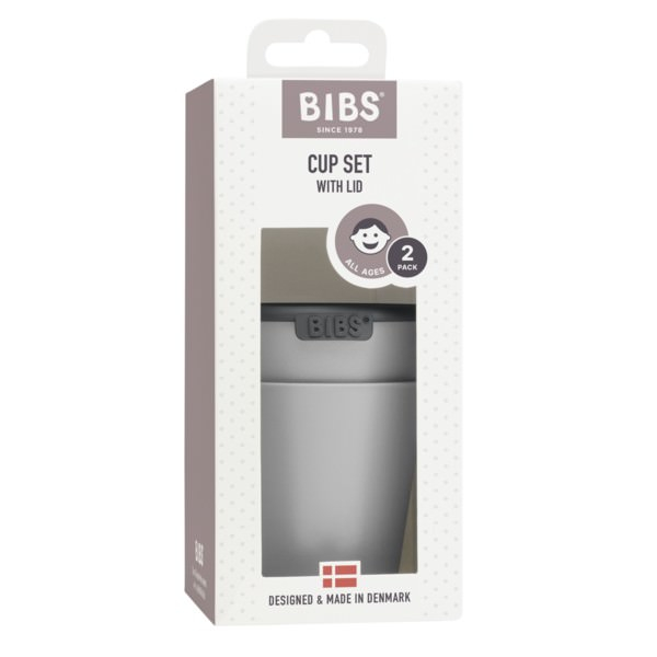BIBS - Set 2 pahare pentru bebe, Cloud [2]