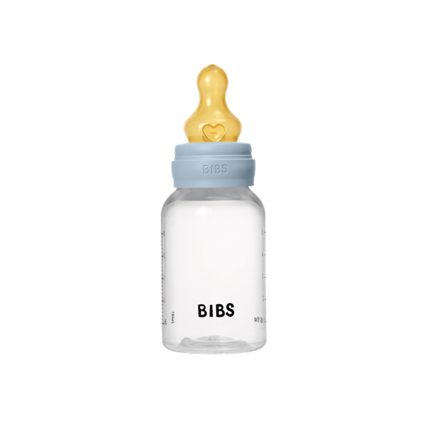 BIBS - Set complet biberon anticolici, 150 ml, Latex, Baby Blue [2]