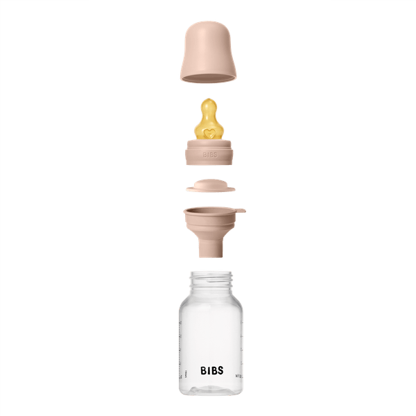 BIBS - Set complet biberon anticolici, 150 ml, Latex, Blush [2]