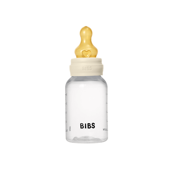 BIBS - Set complet biberon anticolici, 150 ml, Latex, Ivory [2]