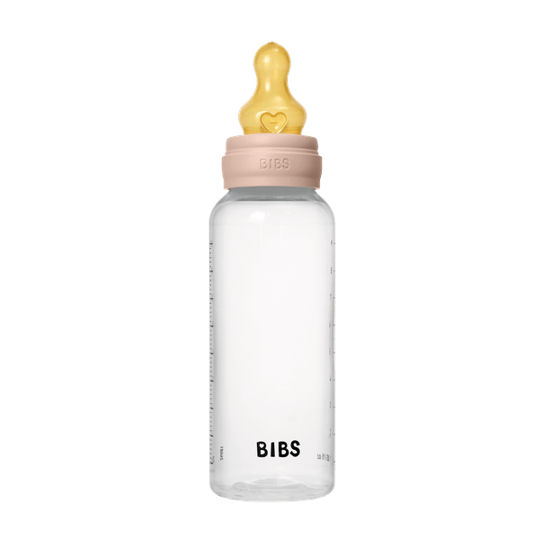 Sticla lapte anticolici cu biberon din latex - Set Complet Bibs - Blush - 270 ml (flux mediu) [4]