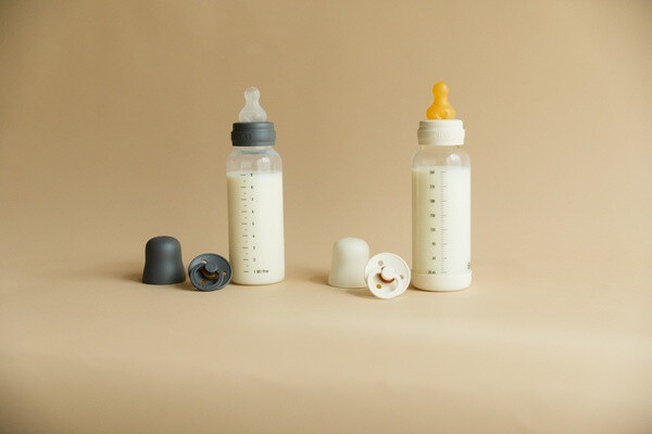 BIBS - Set complet biberon anticolici, 270 ml, Silicon, Blush [6]