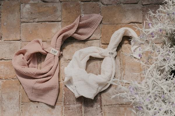 BIBS - Set de 2 museline 70x70 cm, Ivory [3]