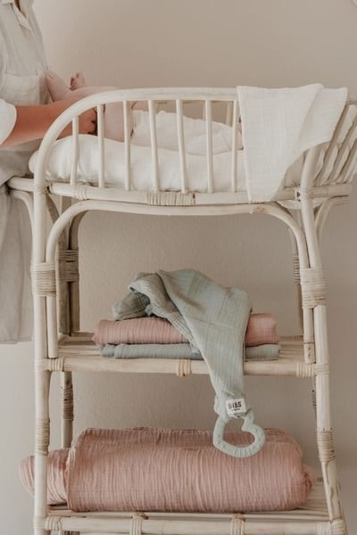 BIBS - Set de 2 museline 70x70 cm, Ivory [4]