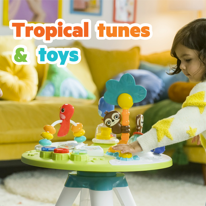 Bright Starts - Centru de activitati 2 in 1 Tropic Cool [15]