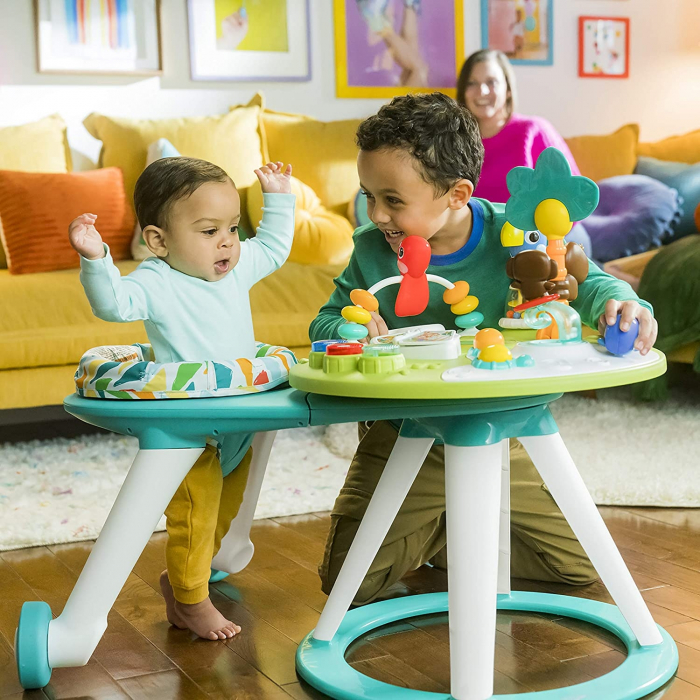 Bright Starts - Centru de activitati 2 in 1 Tropic Cool [4]