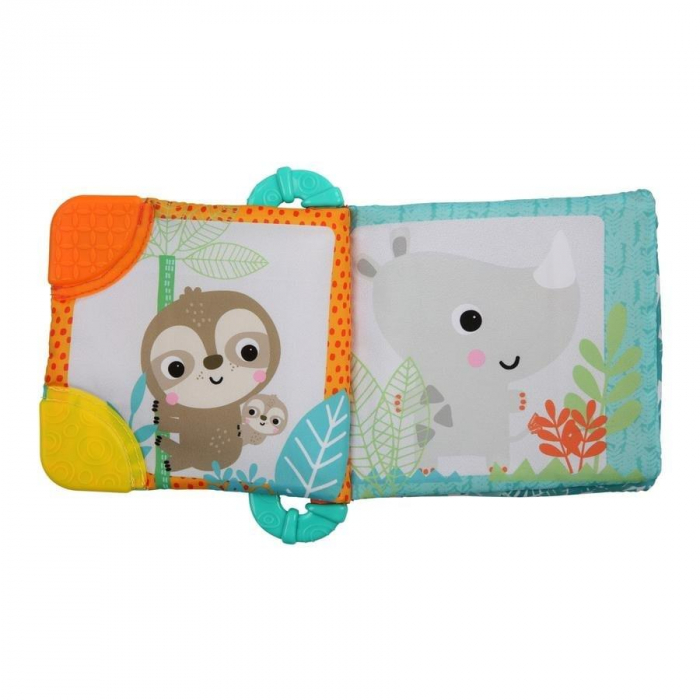 Bright Starts - Jucaria rontaie si invata Teethe & Read Albastru [4]