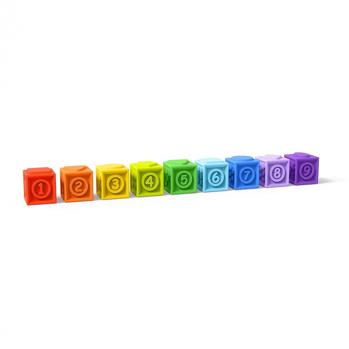 Bright Starts - Jucarie cuburi multicolore [8]