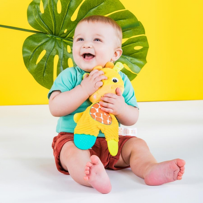 Bright Starts - Jucarie de dentitie din plus pentru bebelusi Girafa [3]