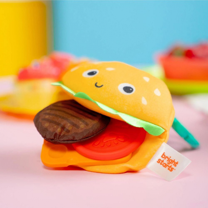 Bright Starts -  Jucarie de dentitie Say Cheeseburger [4]