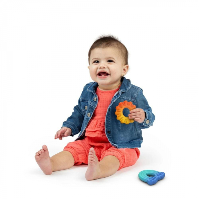 Bright Starts -  Jucarie de dentitie Say Cheeseburger [7]