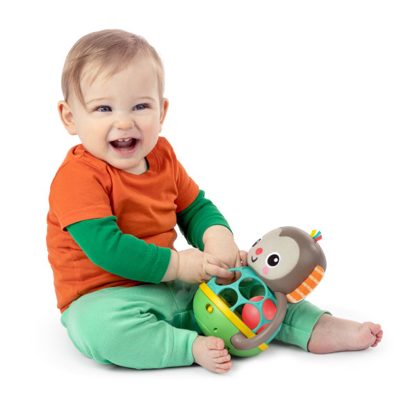 Bright Starts - Jucarie multi-senzoriala, "Grab & Giggle Monkey" [10]
